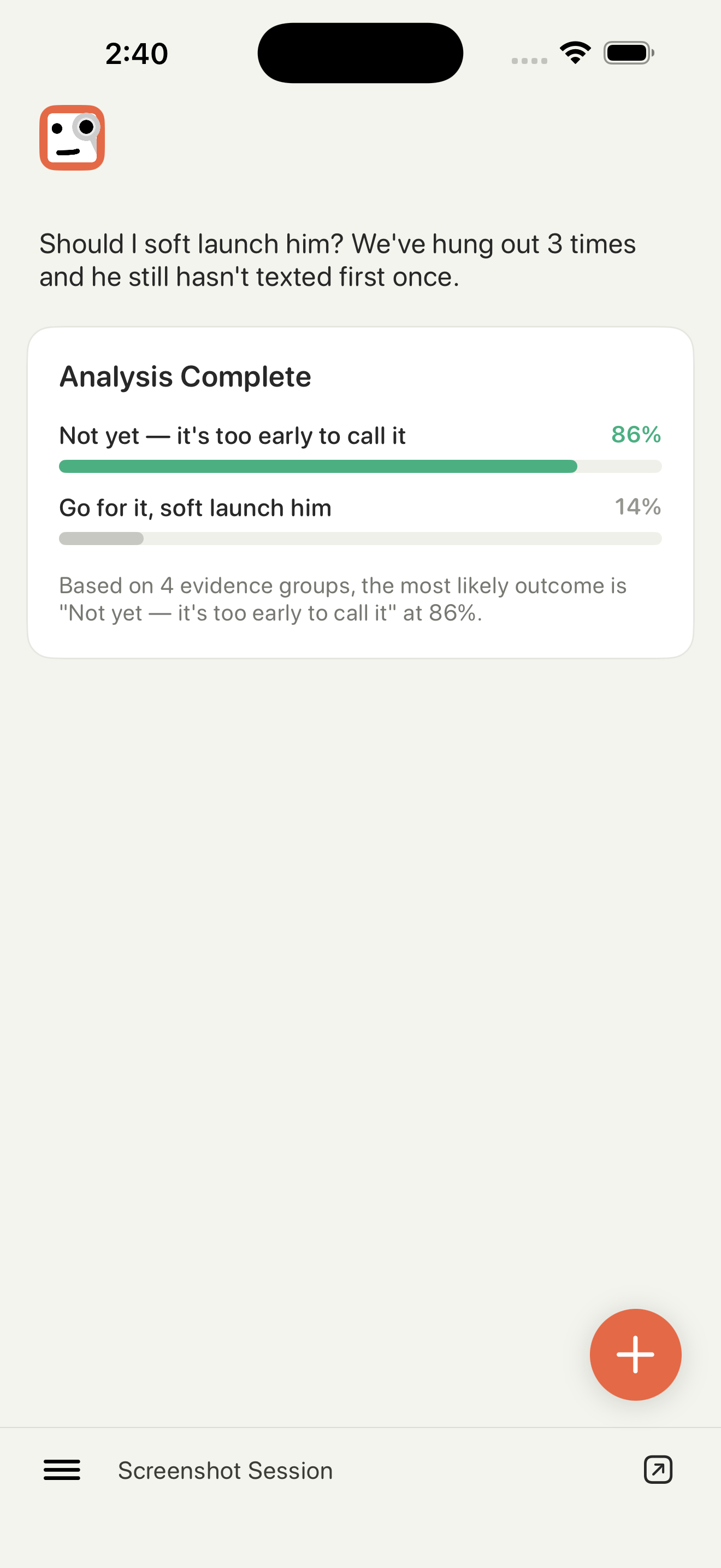 A Kilby Labs app shown on iPhone